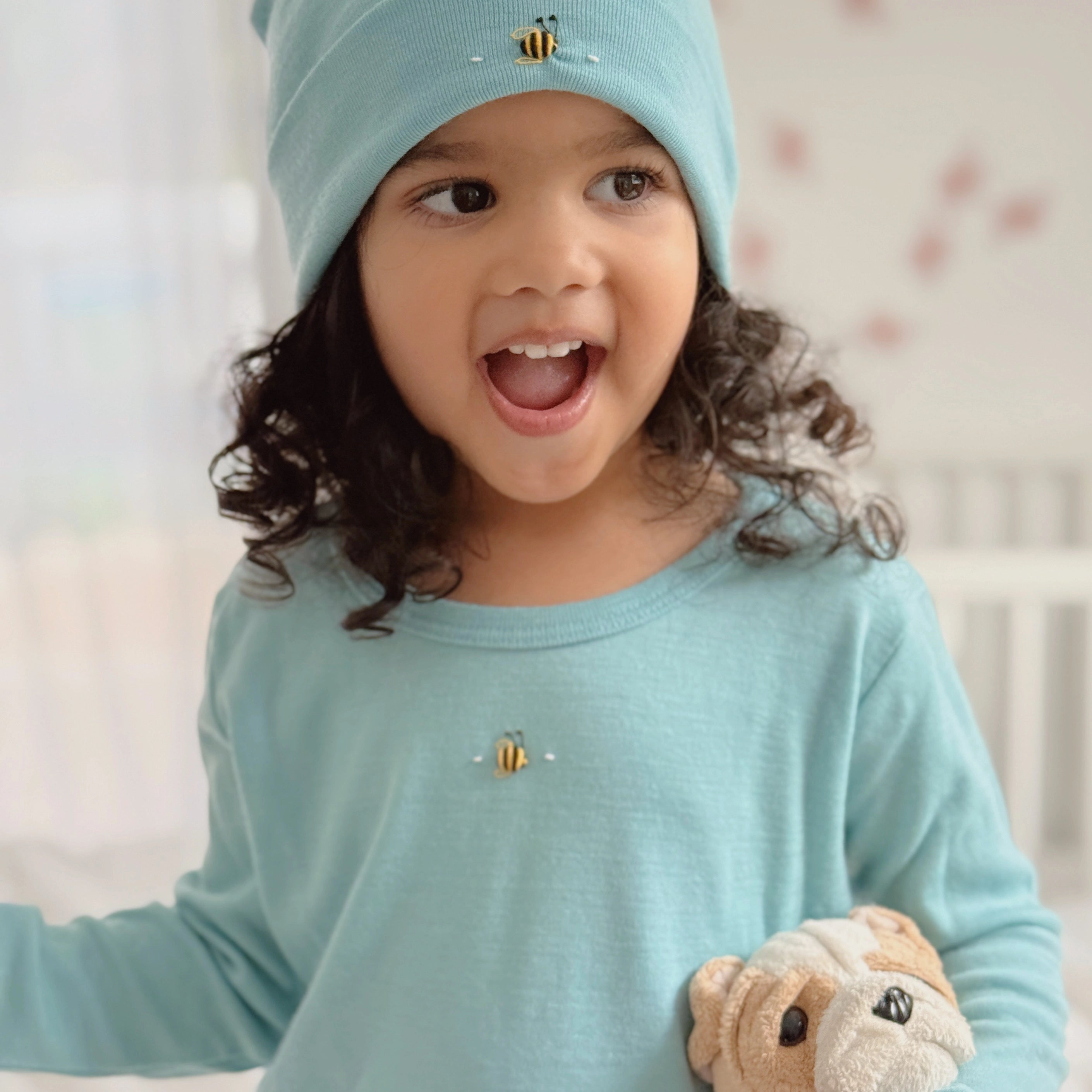 Merino Long Sleeve Top - Dimples - Dimples