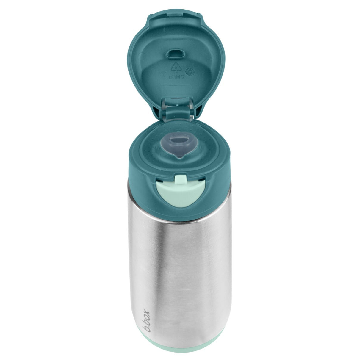 B.box insulated spout bottle in emerald forest