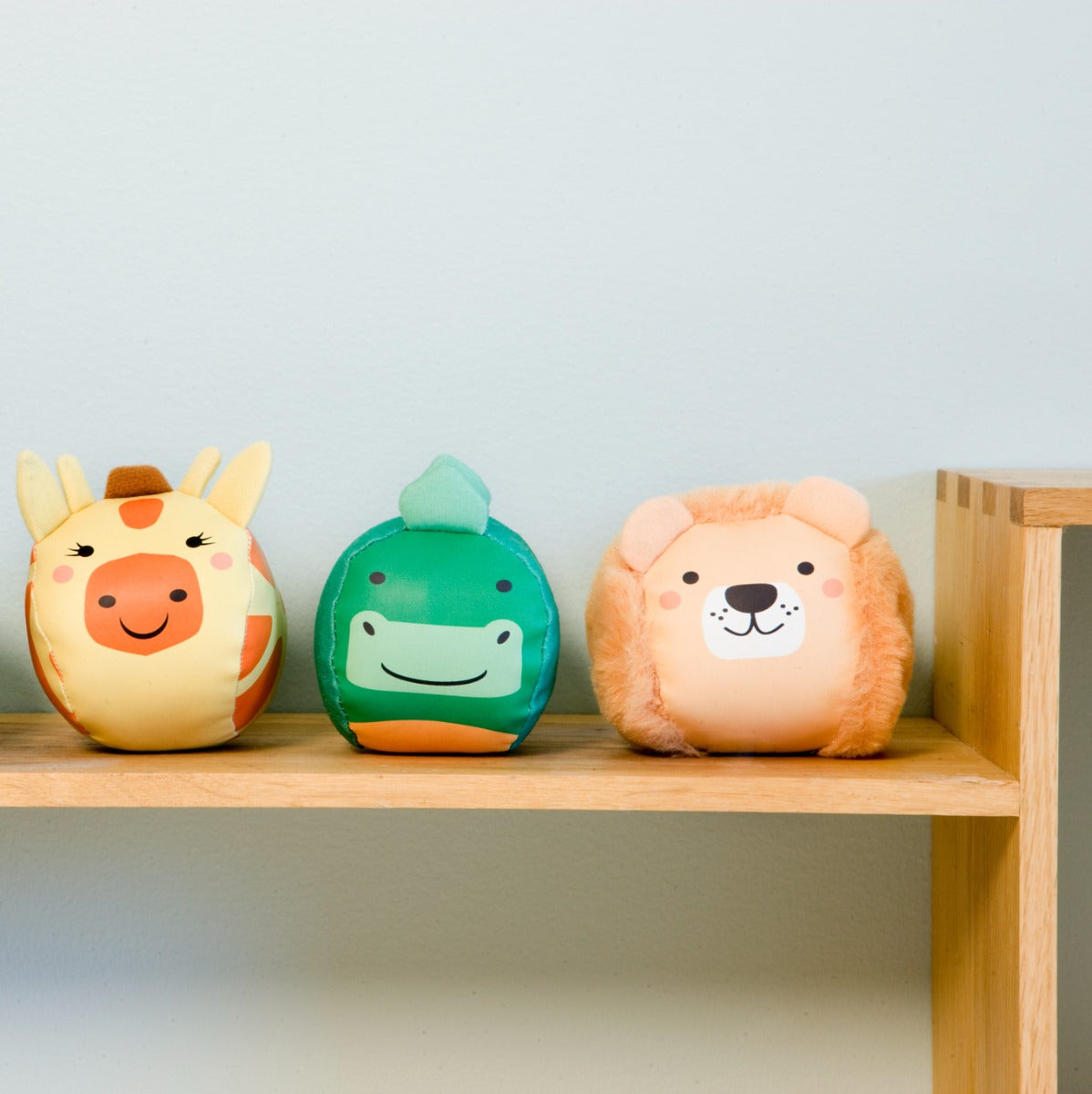Jungle animal theme Roly Poly plush balls for kids