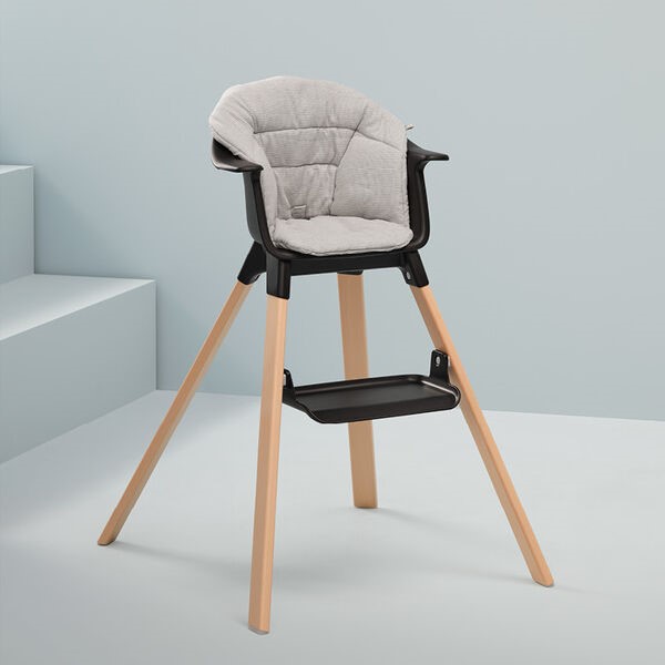 stokke clikk high chair cushion Stokke Clikk Cushion Nordic Grey | Baby Highchairs | Dimples NZ