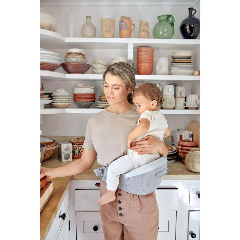 Ergobaby Alta Hipseat Baby Carrier Pearl Grey - Ergobaby