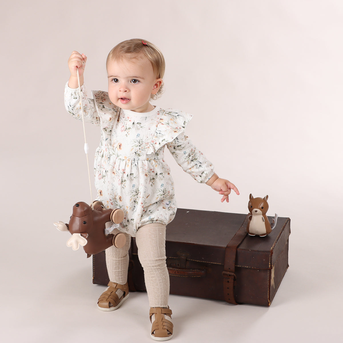 Cotton Frill Romper - Little Bee by Dimples - Dimples