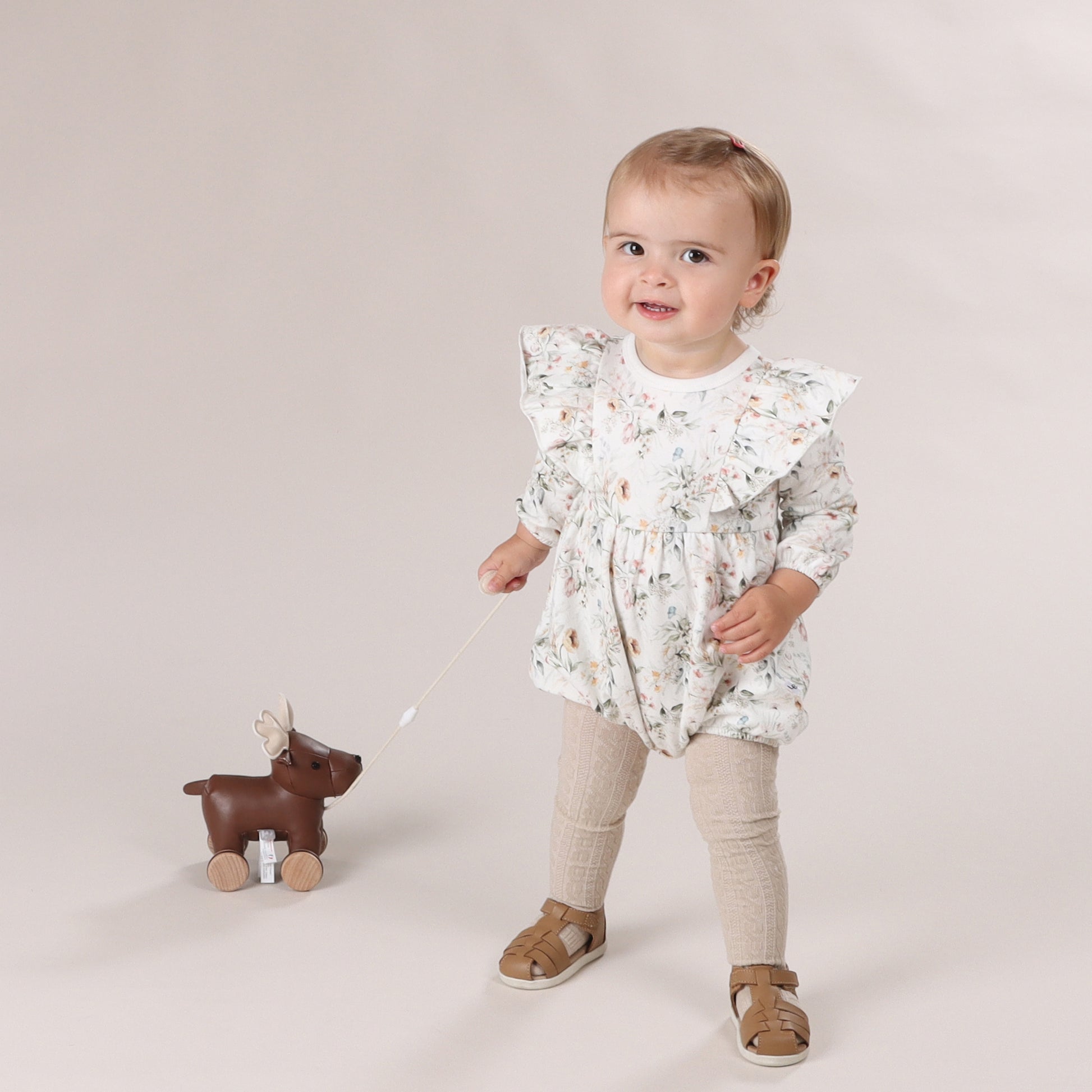 Cotton Frill Romper - Little Bee by Dimples - Dimples
