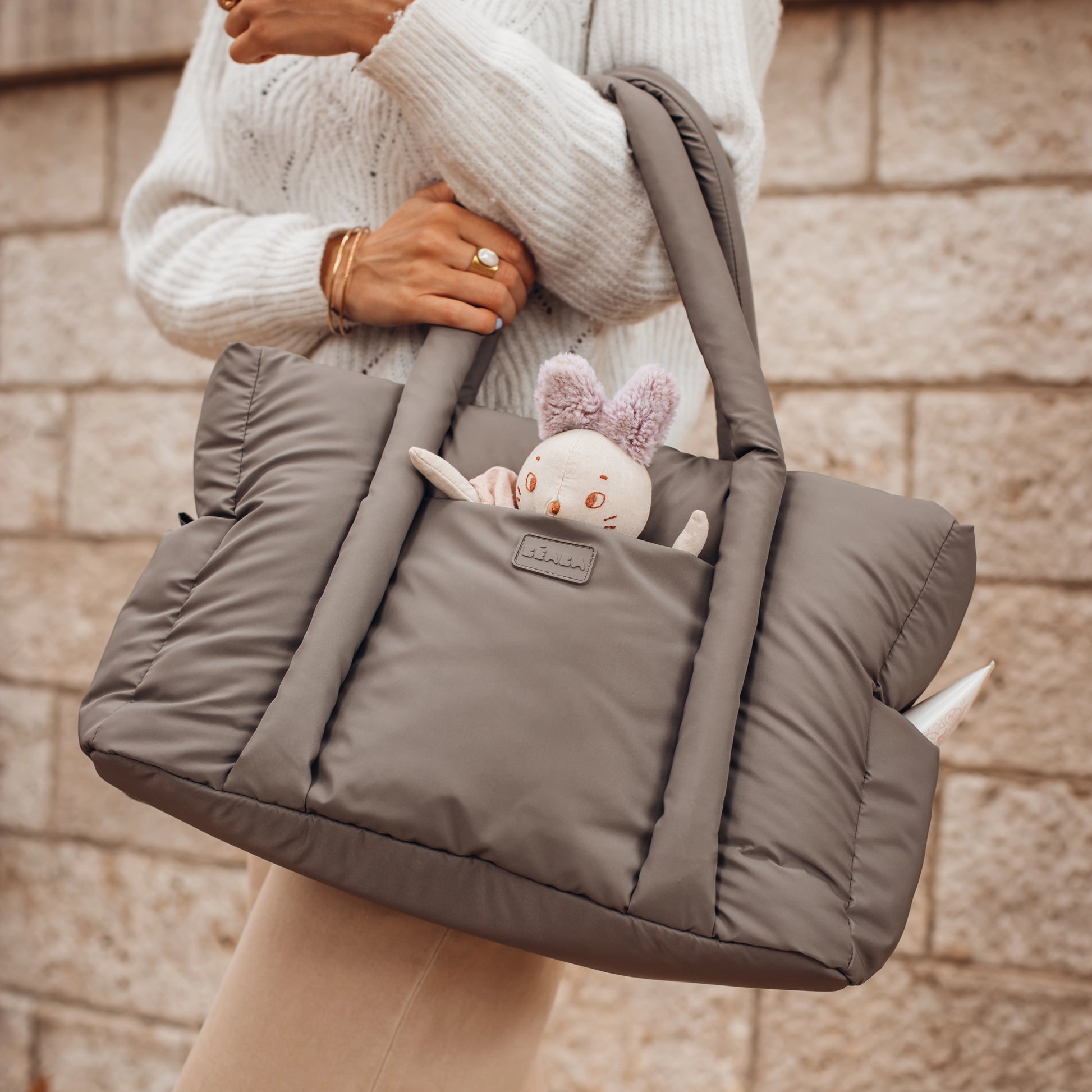Beaba Paris Puffy Nappy Bag - Beaba - Dimples