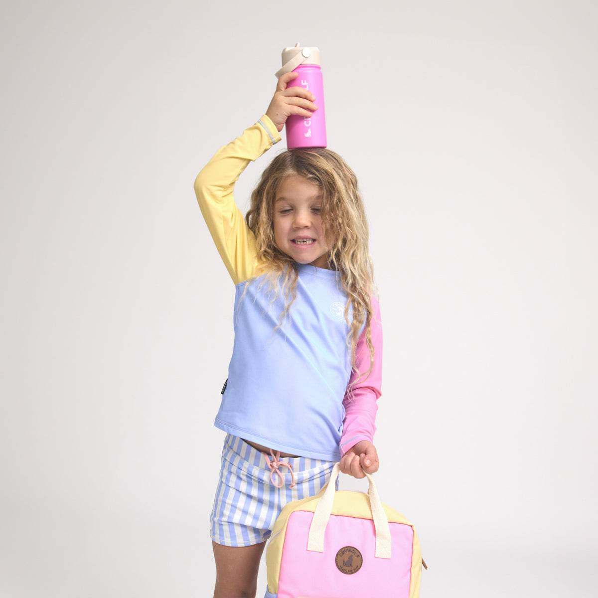 OS / Candy Pink Drink Bottle - Crywolf