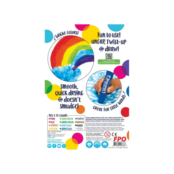 Chunkies Paint Sticks Ooly