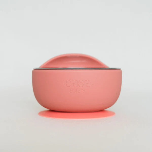 Baby Stainless Steel Suction Bowl Barbie Pink - Ease.Baby