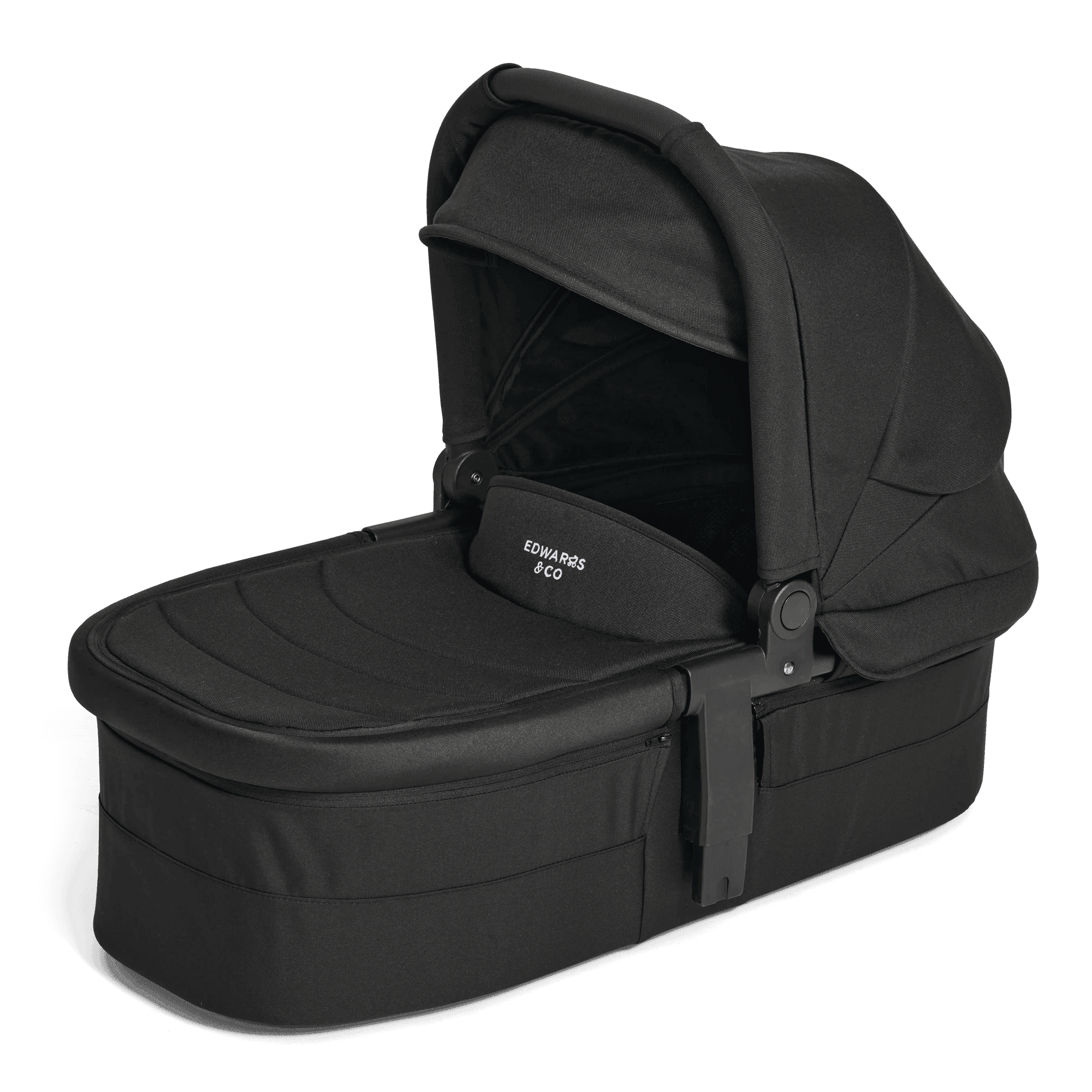Black Edwards & Co Carry Cot 3 - Edwards & Co
