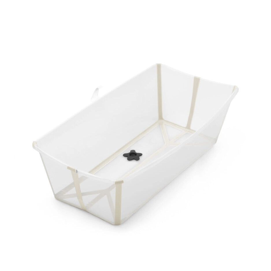 stokke nz Stokke X-Large Flexi Bath Sandy Beige | Baby Bathing NZ | Dimples NZ