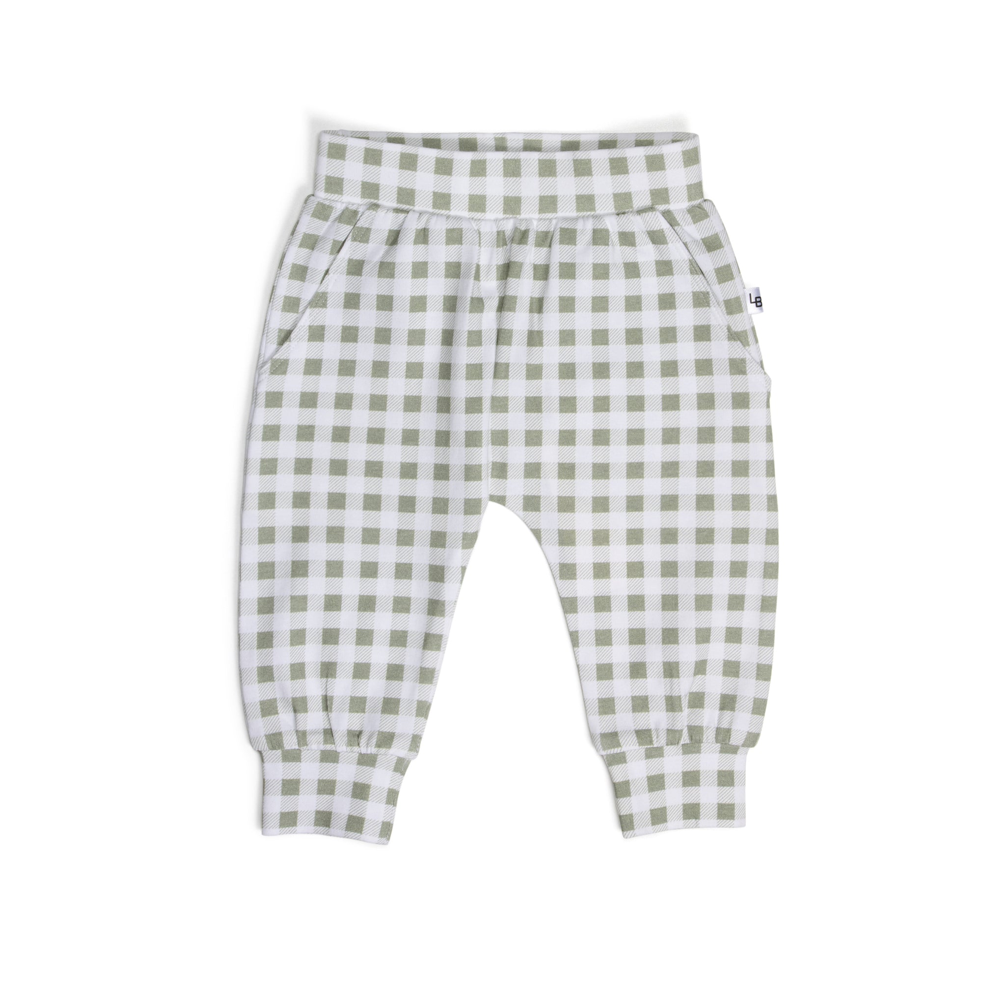 Cotton Leggings NB Green - Little Bee by Dimples