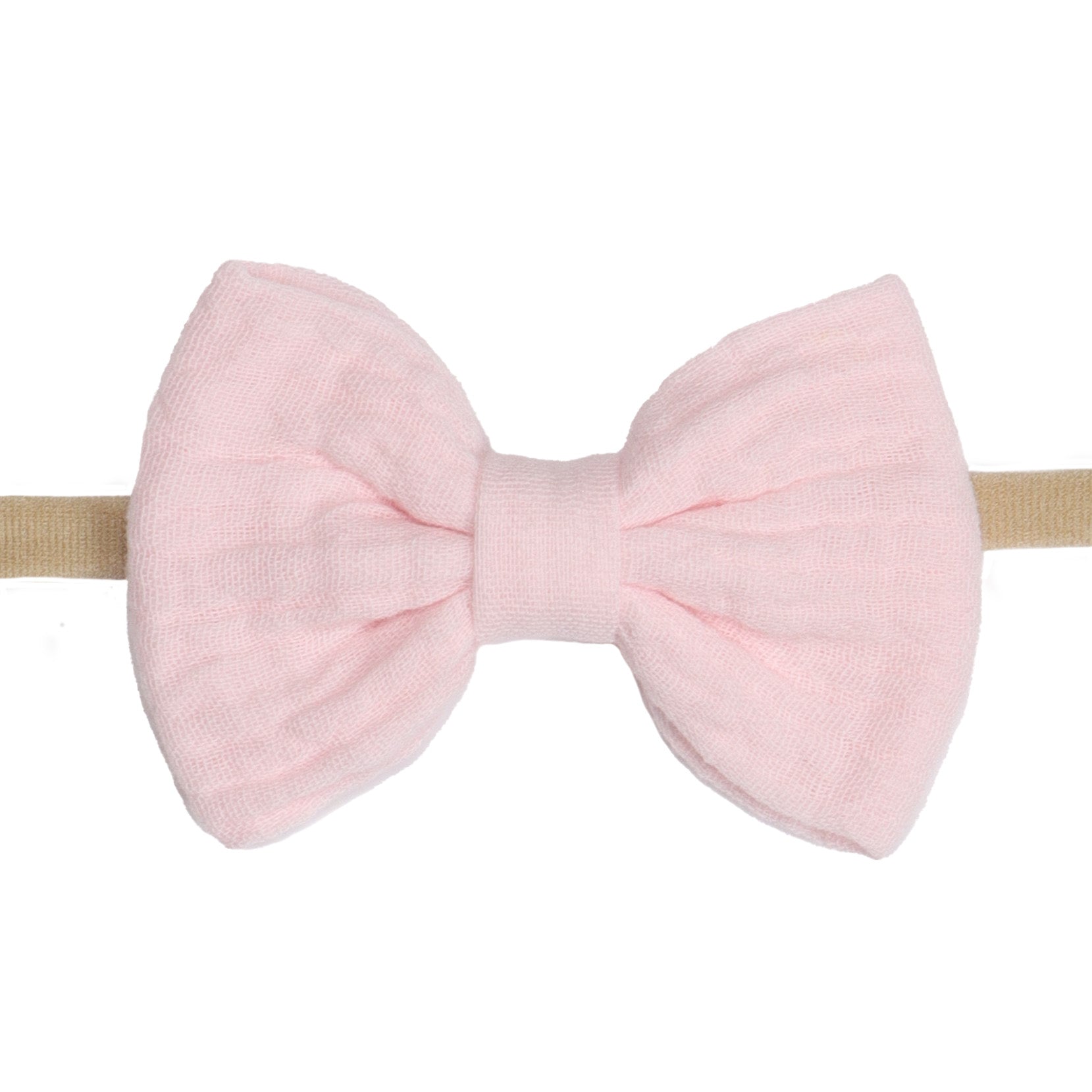 Muslin Bow Headband - Fliss & Frankie - Dimples