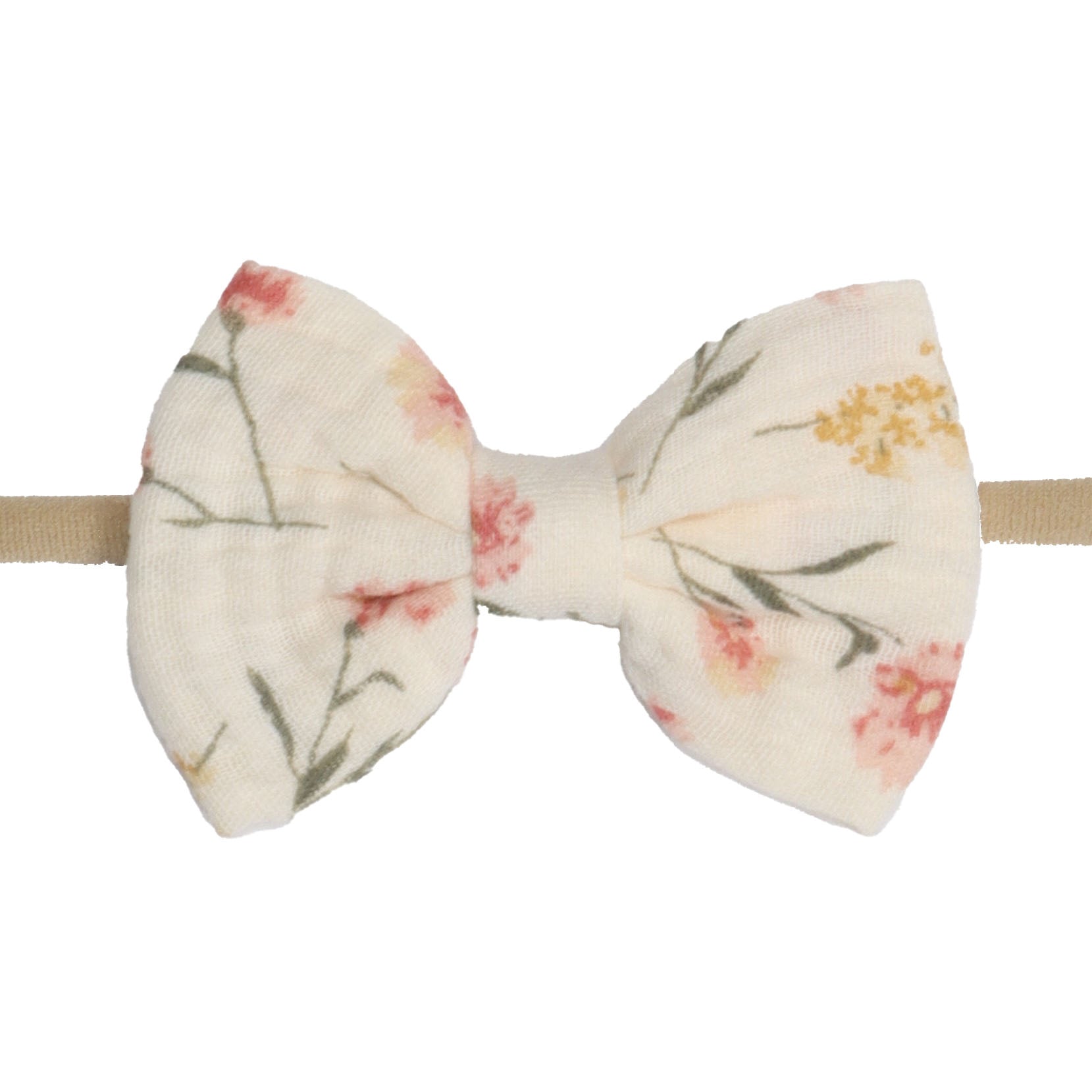 Muslin Bow Headband - Fliss & Frankie - Dimples