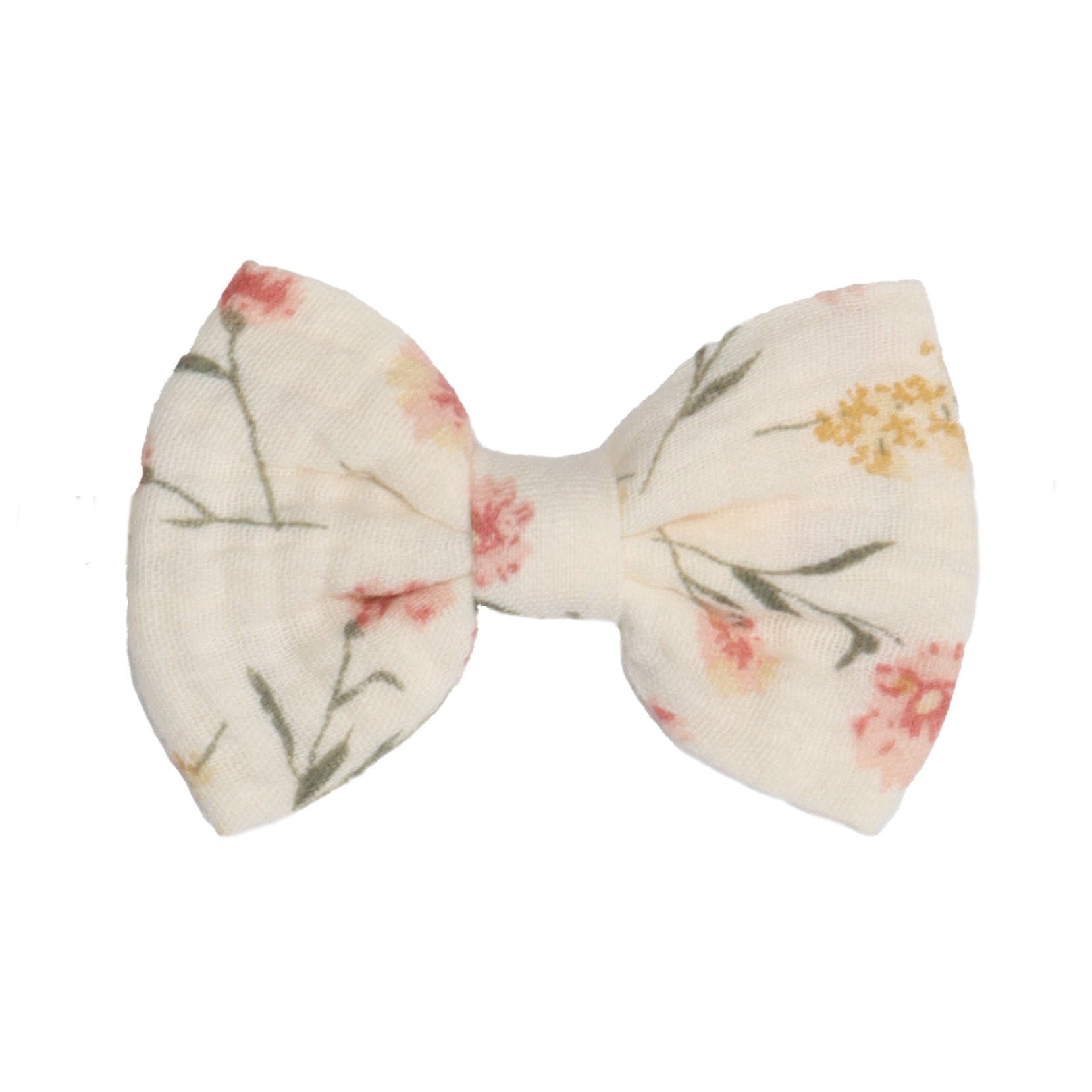 Muslin Bow Clip - Fliss & Frankie - Dimples