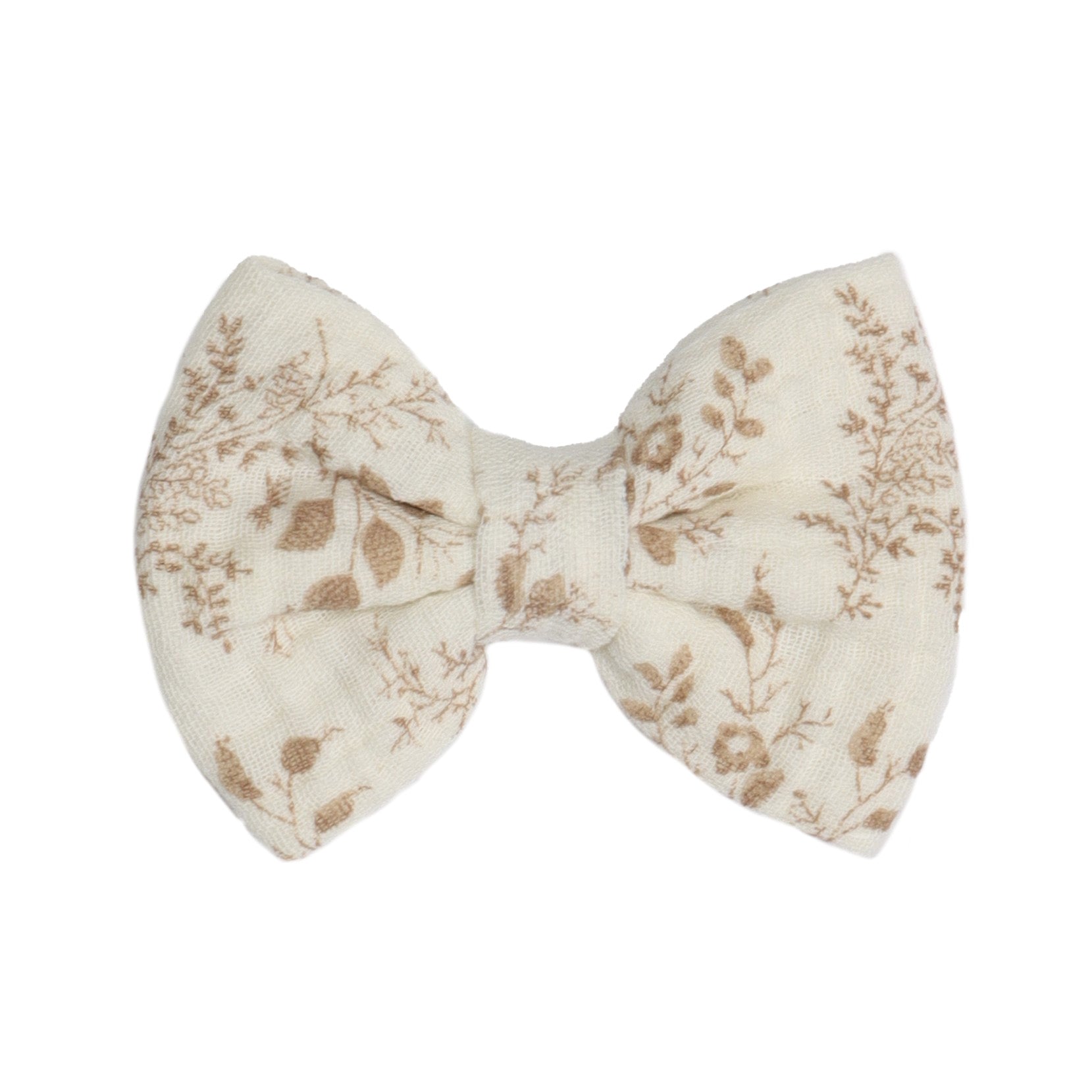 Muslin Bow Clip - Fliss & Frankie - Dimples