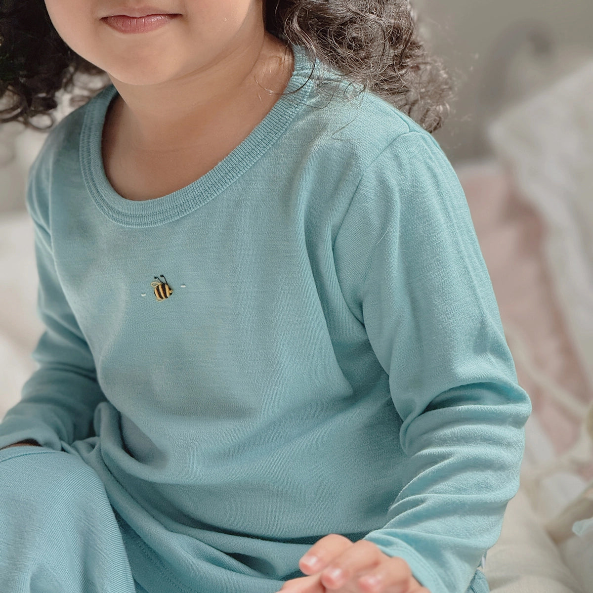 Merino Long Sleeve Top - Dimples - Dimples