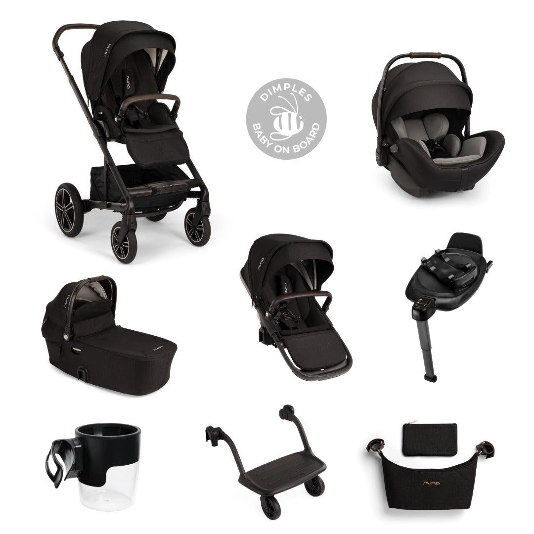 Demi Next Siblings Bundle - Caviar - Nuna