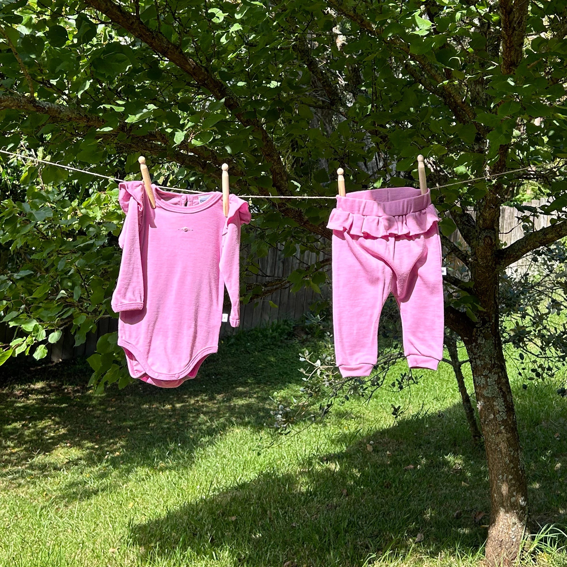 Merino Frill Bodysuit - Dimples - Dimples