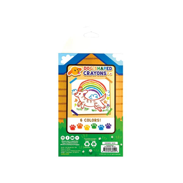 Pawsome Pups Dog Crayons Ooly