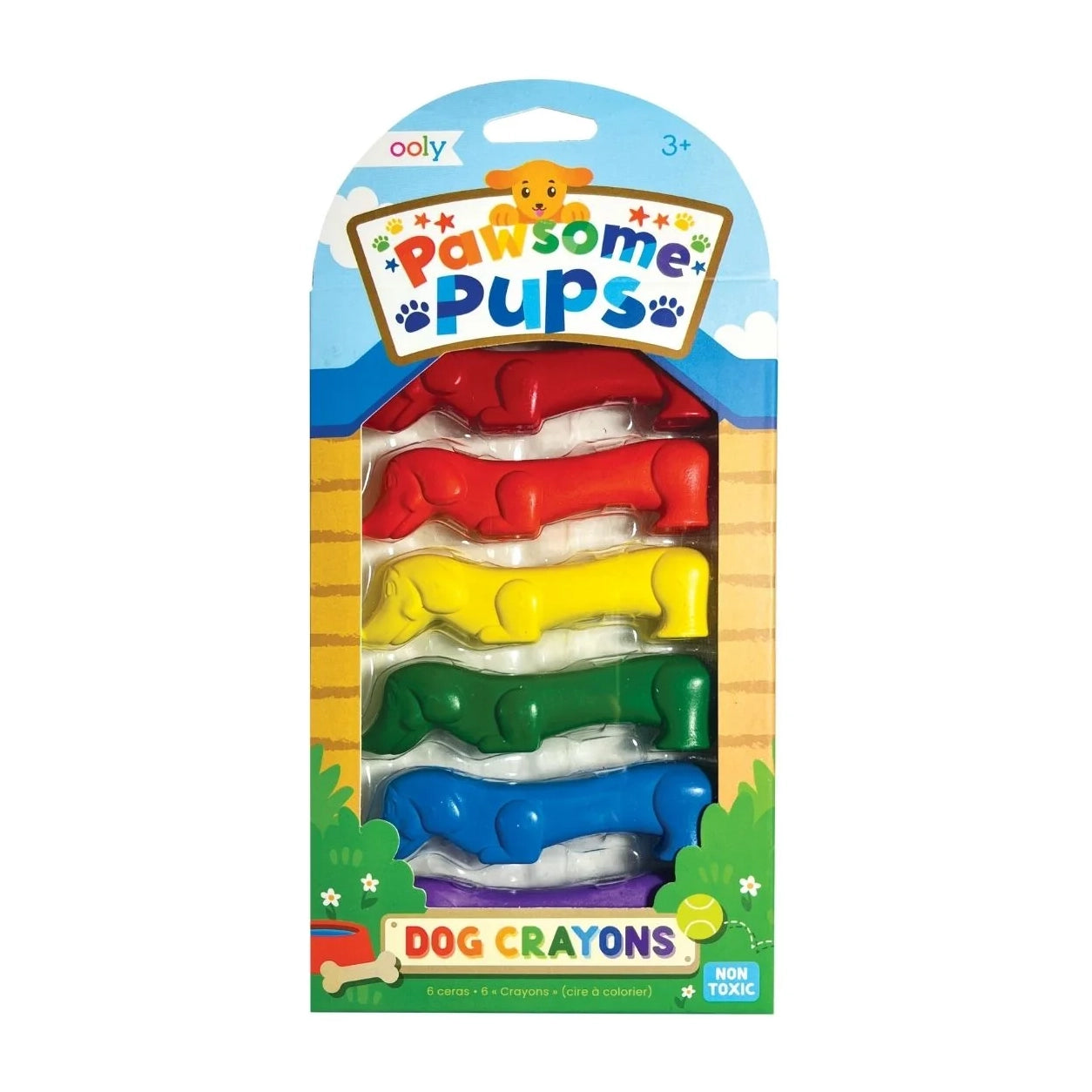 Pawsome Pups Dog Crayons Ooly