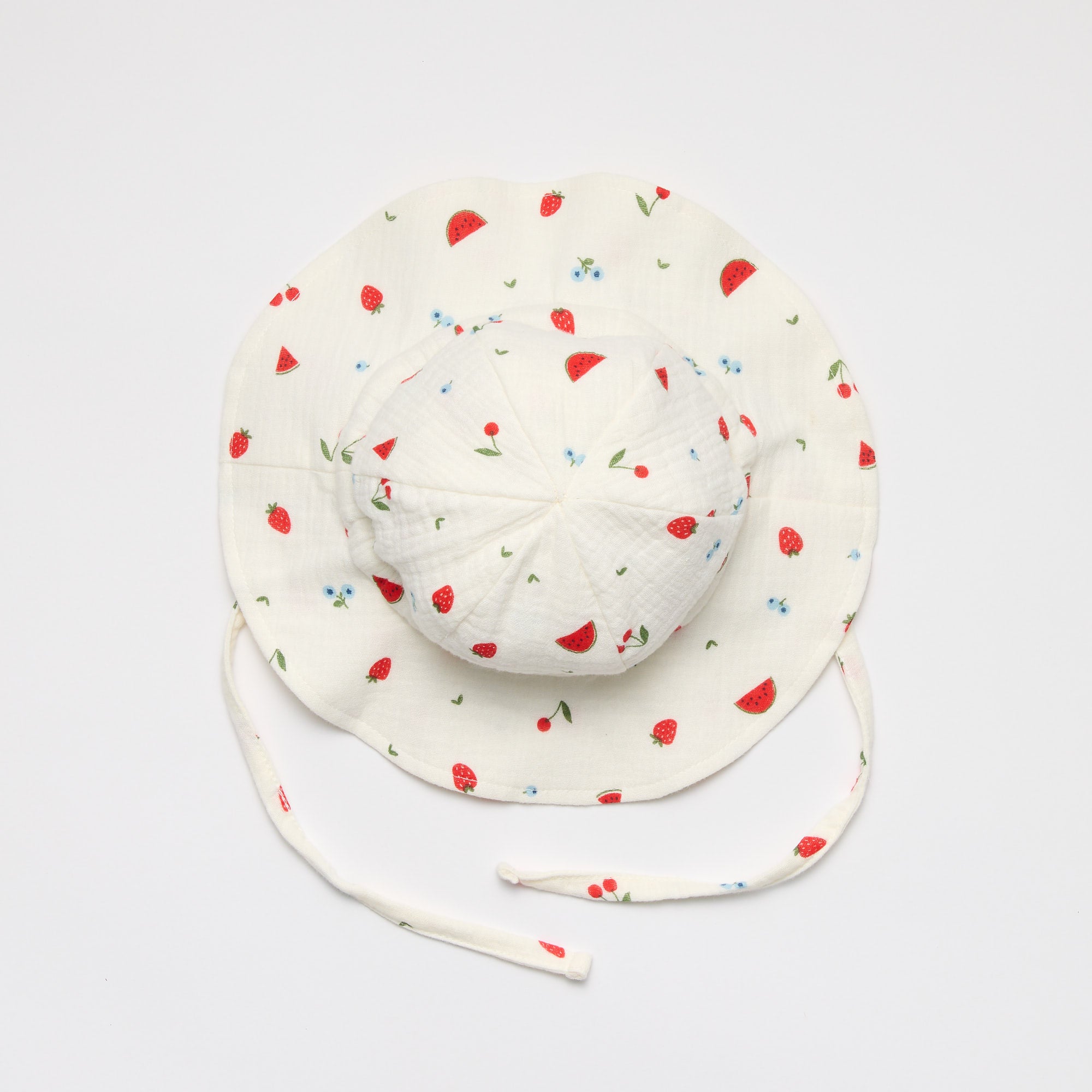 Muslin Sun Hat Sweet Pickings O/S - Over the Dandelions