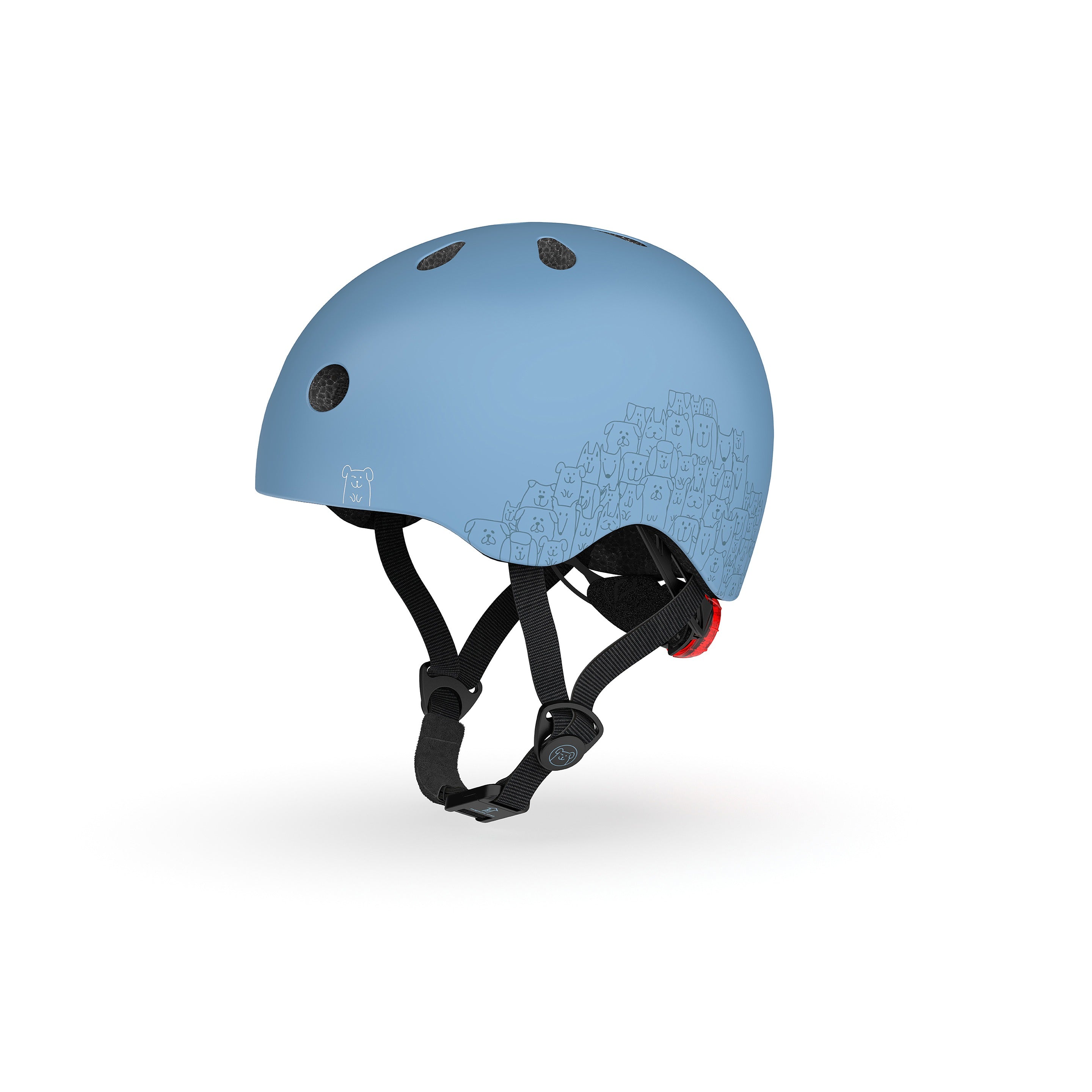 Childrens Helmet - Ash Grey | Bike and Scooter Helmet | Dimples NZ