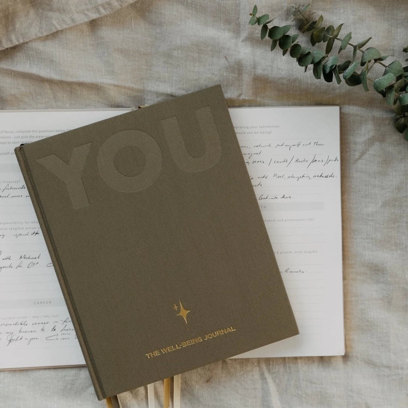 YOU. The Well-Being Journal Olive + Page