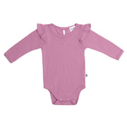 Orchid Merino baby girl suit with long sleeve from front:image,small_image,thumbnail