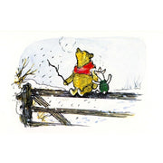 Pooh and Piglet on the Fence Card:image,small_image,thumbnail,swatch_image