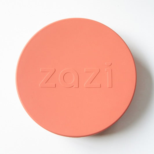 Zazi silicone baby plate with lid
