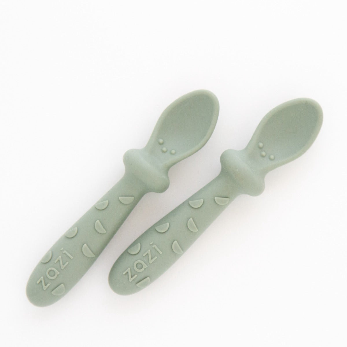 Silicone clever spoon set from Zazi in Sage:image,small_image,thumbnail,swatch_image