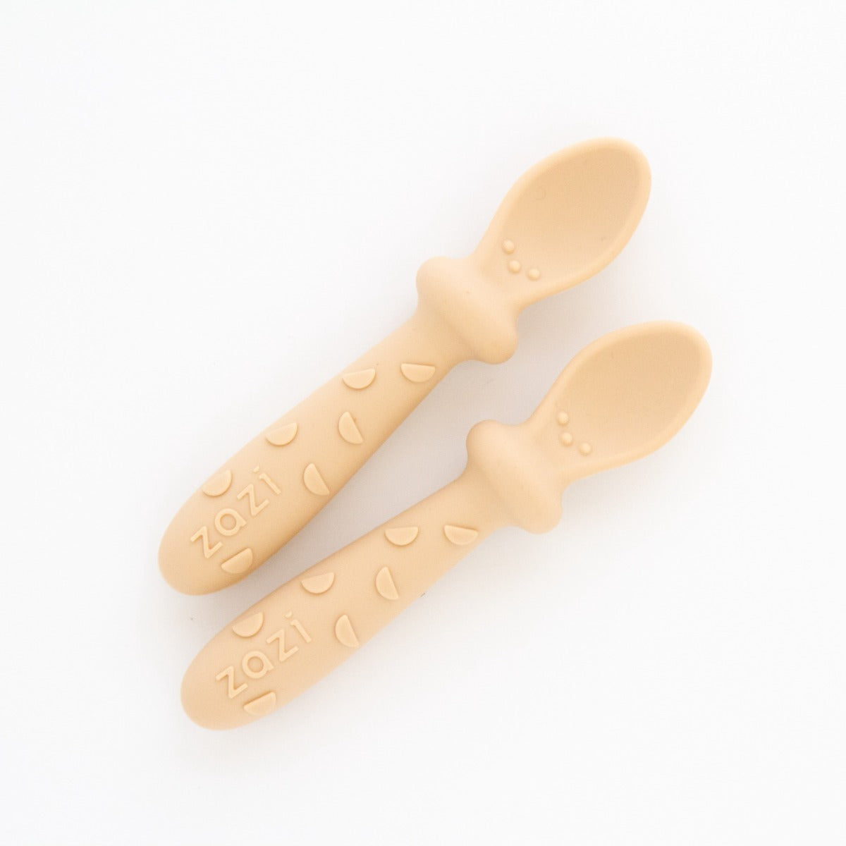 Silicone clever spoon set from Zazi in vanilla:image,small_image,thumbnail,swatch_image