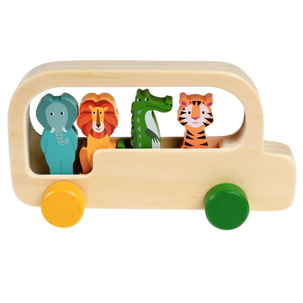 Colourful Creatures - Wooden Bus-Rex London