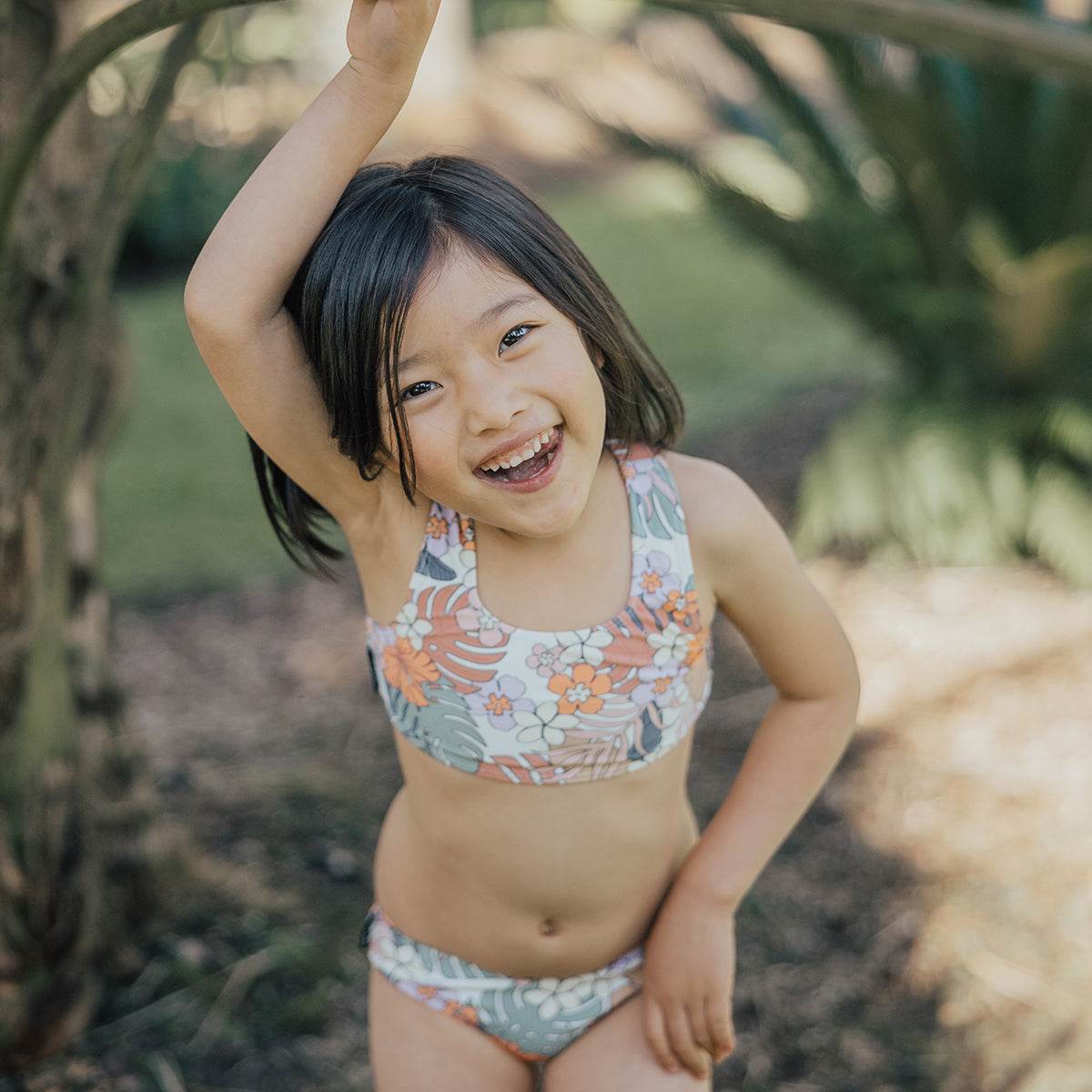2yr / Tropical Floral Bikini - Crywolf