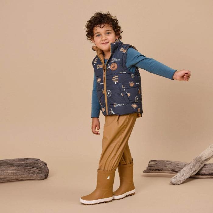 1yr / Choose Your Adventure Reversible Vest - Crywolf