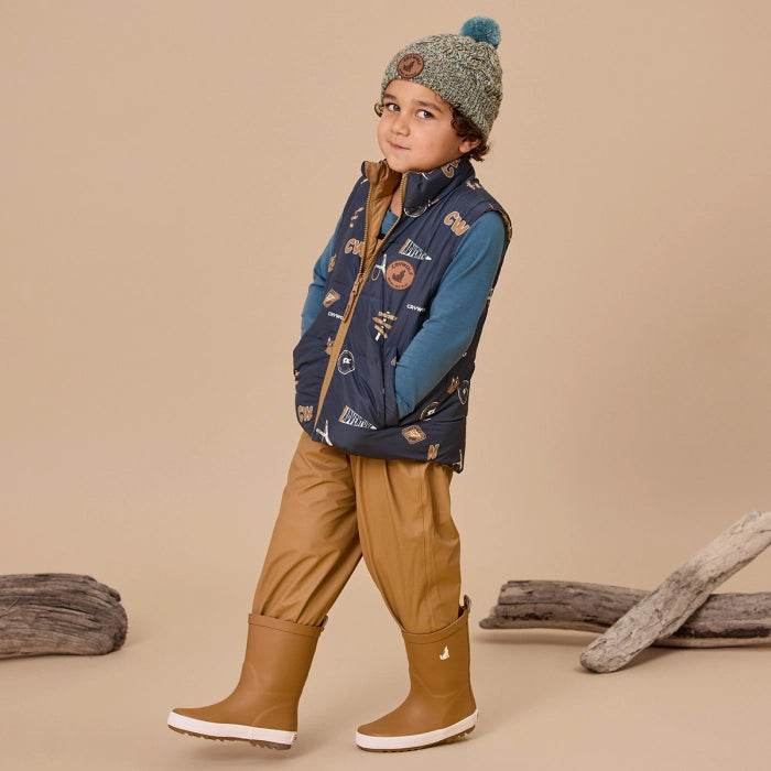 1yr / Choose Your Adventure Reversible Vest - Crywolf