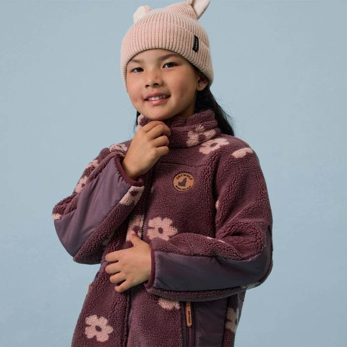 1yr / Mauve Floral Yeti Jacket - Crywolf