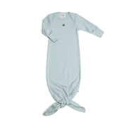 Merino tie gown for baby with sleeves:image,small_image,thumbnail