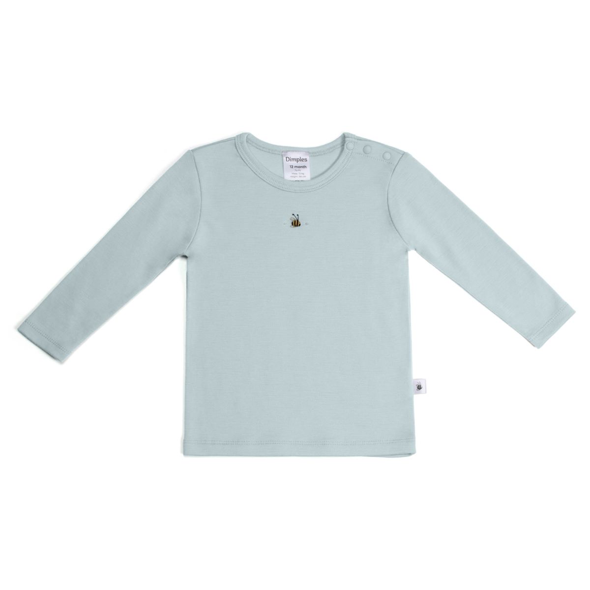 Merino long sleeve tshirt for baby:image,small_image,thumbnail