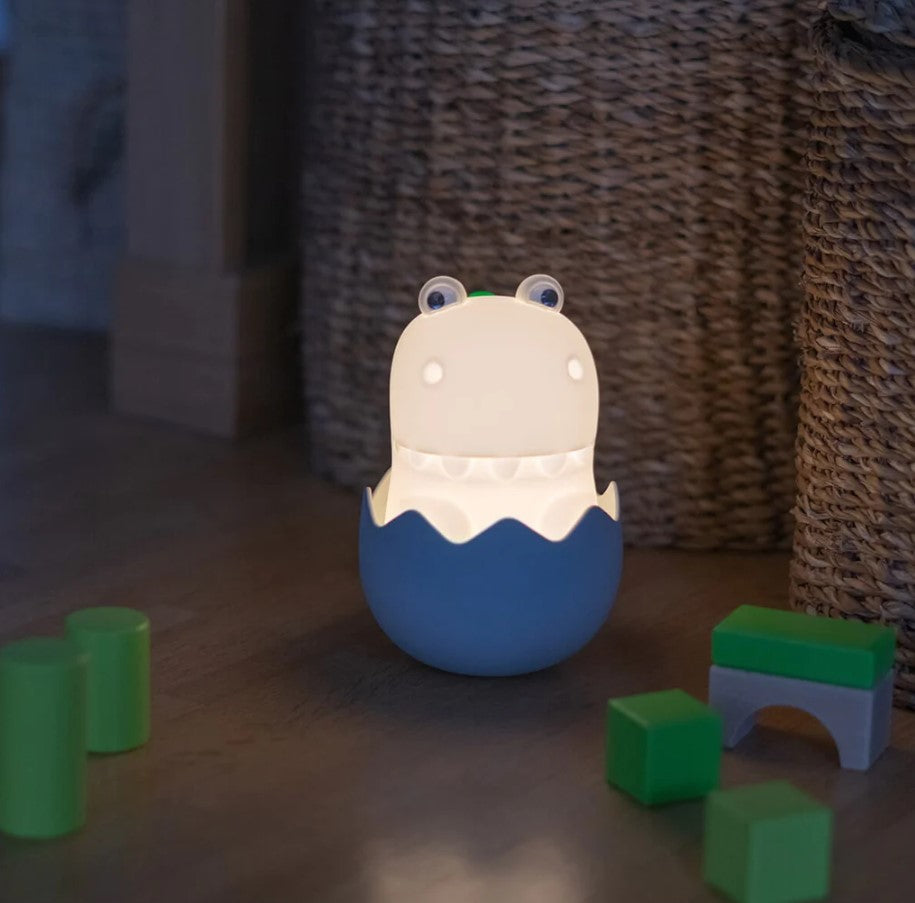 DIGGY DINO NIGHT-LIGHT by Eggy & Friends lit up