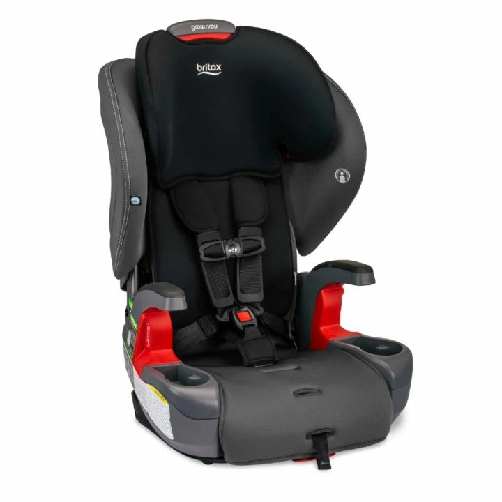 Britax Grow with You Harnessed Seat to Booster Mod Black Dimples