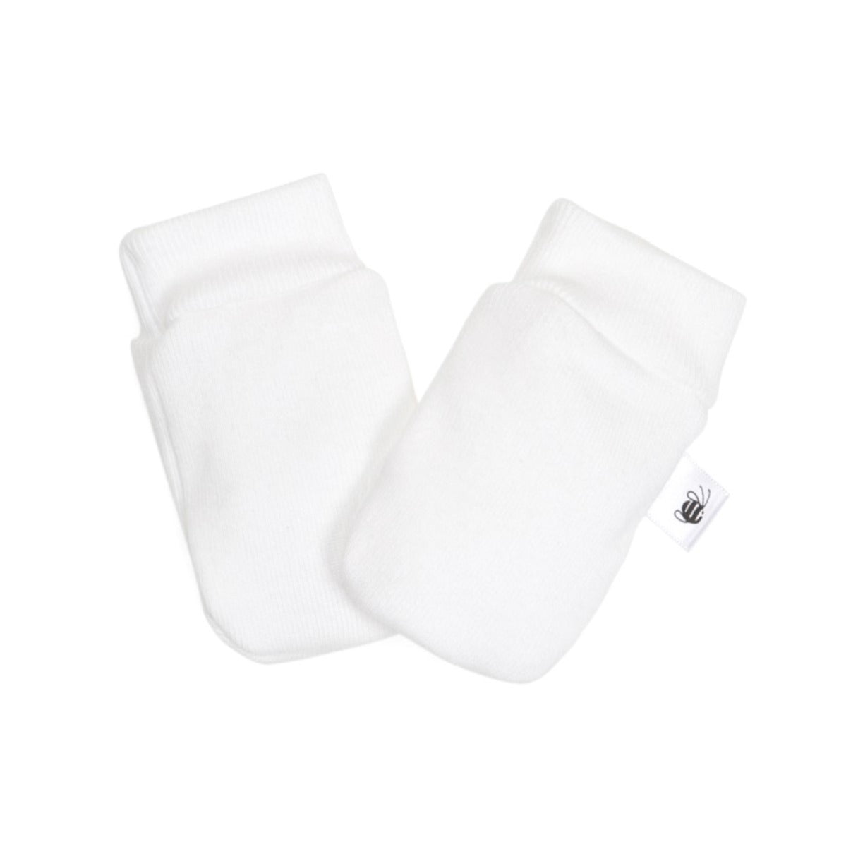 Dimples baby Clothing cotton mittens in white :image,small_image,thumbnail,swatch_image