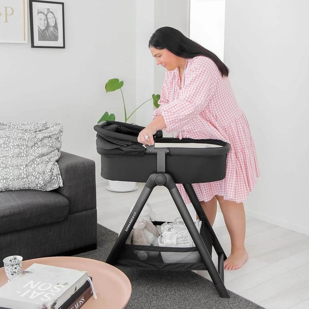 Edwards & Co pram feature – Home Stand Lifestyle image