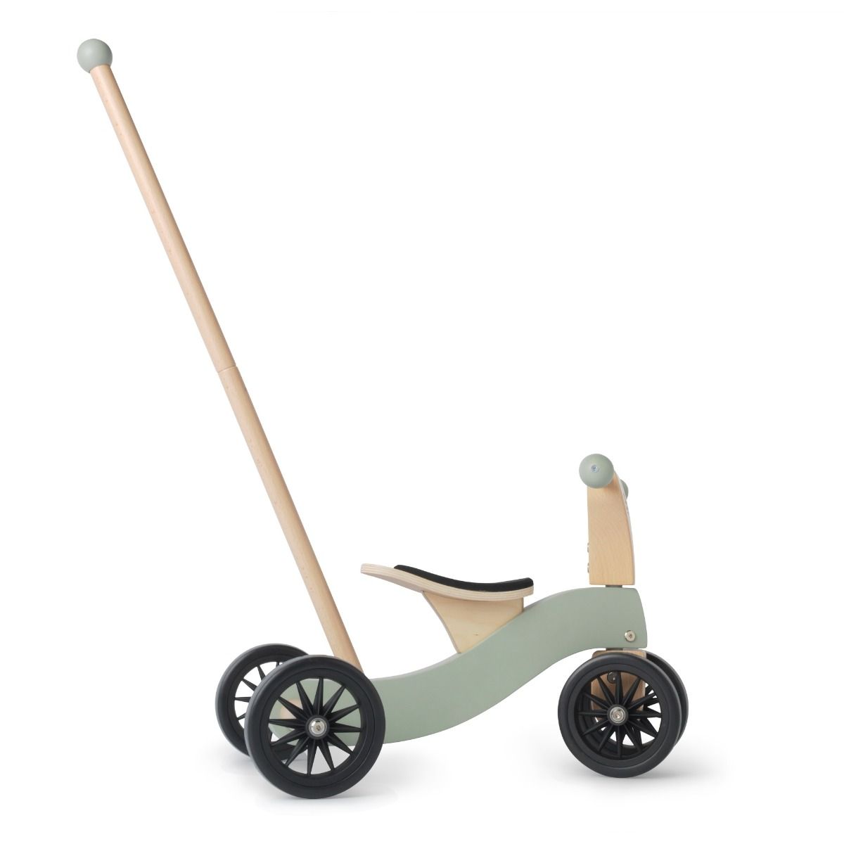 Kinderfeets Tiny Glider With Pole Back View