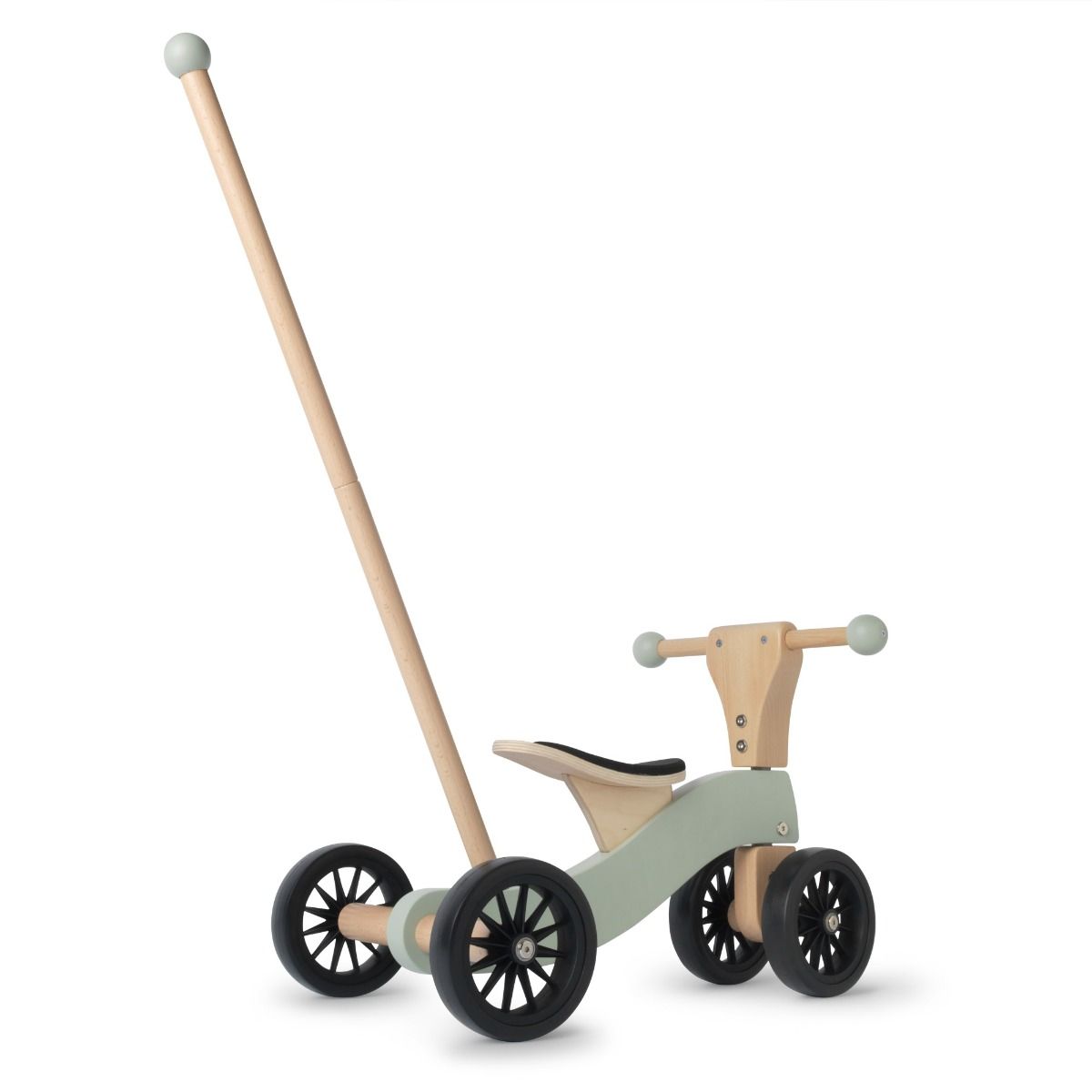 Kinderfeets Tiny Glider With Pole Back/Side View