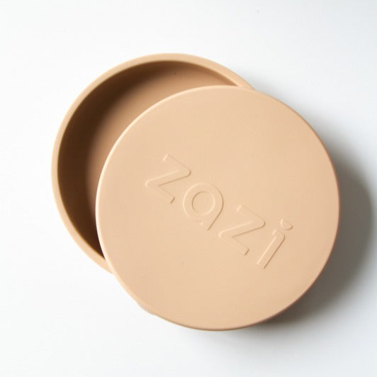 Zazi silicone plate with lid