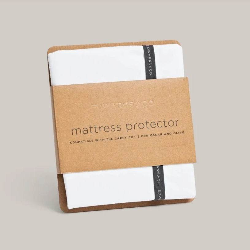 Carry Cot 2 Edwards & Co Carry Cot Mattress Protector - Edwards & Co