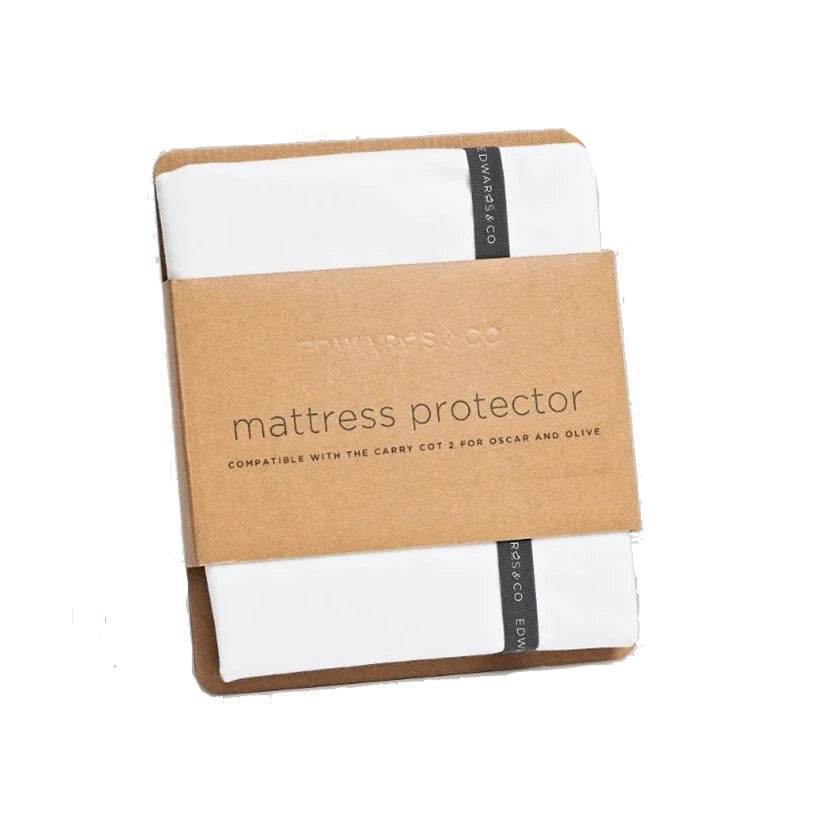 Carry Cot 2 Edwards & Co Carry Cot Mattress Protector - Edwards & Co