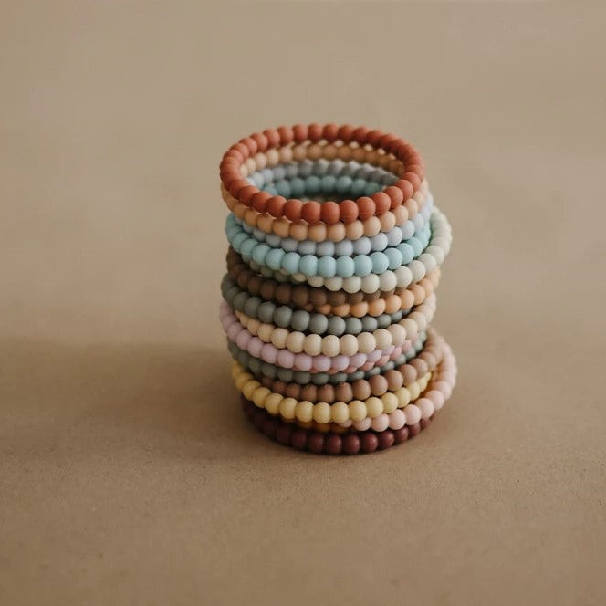 Pearl Teething Bracelet - Mushie - Dimples