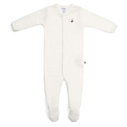 Dimples Classic merino Babygrow in cream Bee:image,small_image,thumbnail