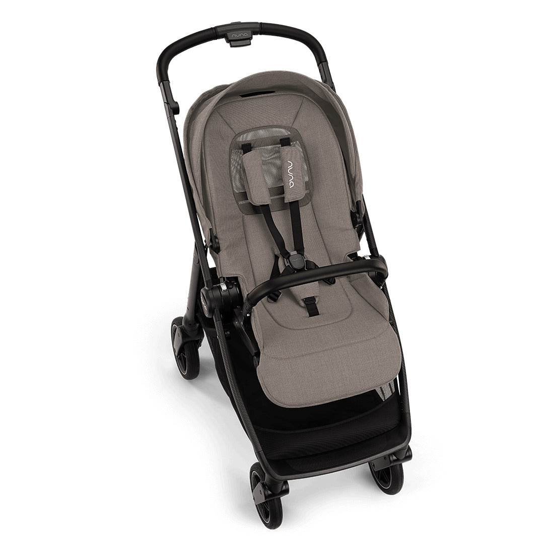 Nuna Swiv Stroller in granite front view